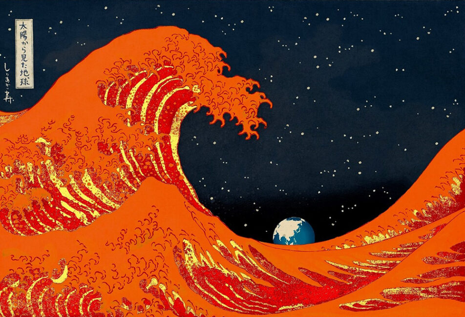 【流】日本美術 時代版画三点 JL420