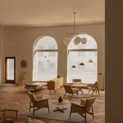 コペンハーゲン中心地に移転したカールハンセン＆サンのフラッグシップショールーム。