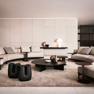 Poliformのラウンドソファ「BRERA」