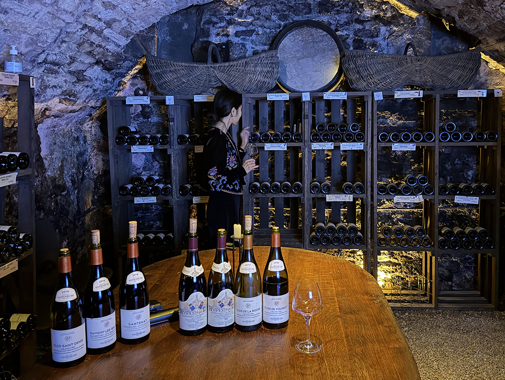 Patriarche Père & Fils の全長5kmにも及ぶセラー