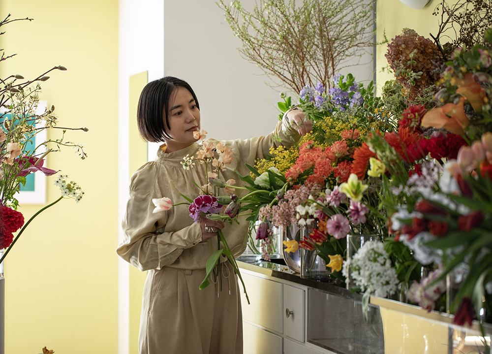 Duftフローリスト若井ちえみさん