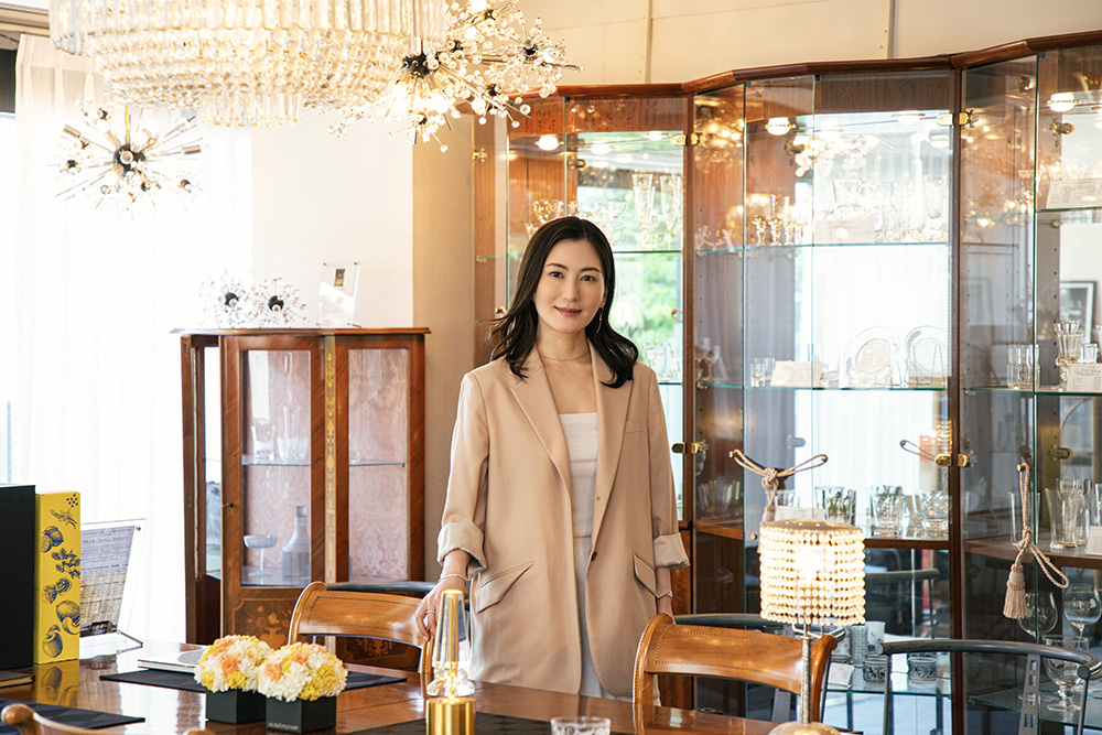 カフェ ラントマン青山店とロブマイヤー・サロンを巡る田中彩子さん