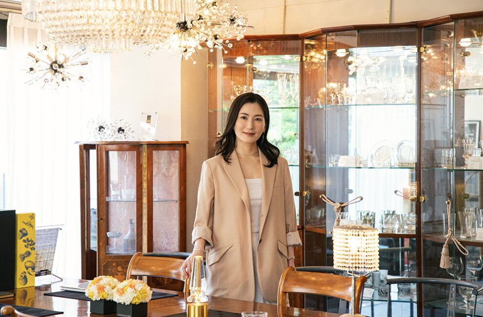 カフェ ラントマン青山店とロブマイヤー・サロンを巡る田中彩子さん